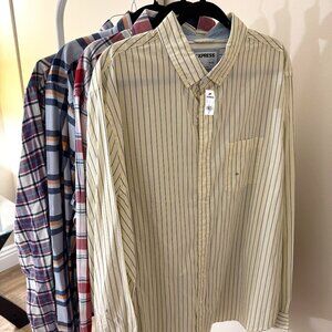 Men's Express Long Sleeve Shirts - Bundle of 4
